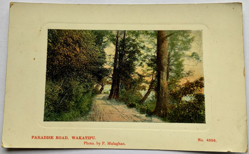Early 1900s photo postcard Wakatipu by P Malaghan